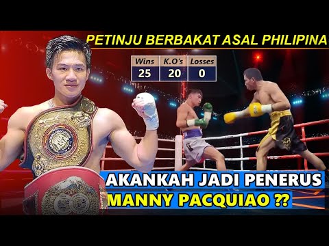 25 Laga, 25 Menang, 20 KO : Akankah Petinju Ini Jadi Penerus Manny Pacquiao?