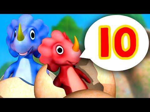 Dino Song Compilations! ๐ฆ 10 Little Dinosaurs + More