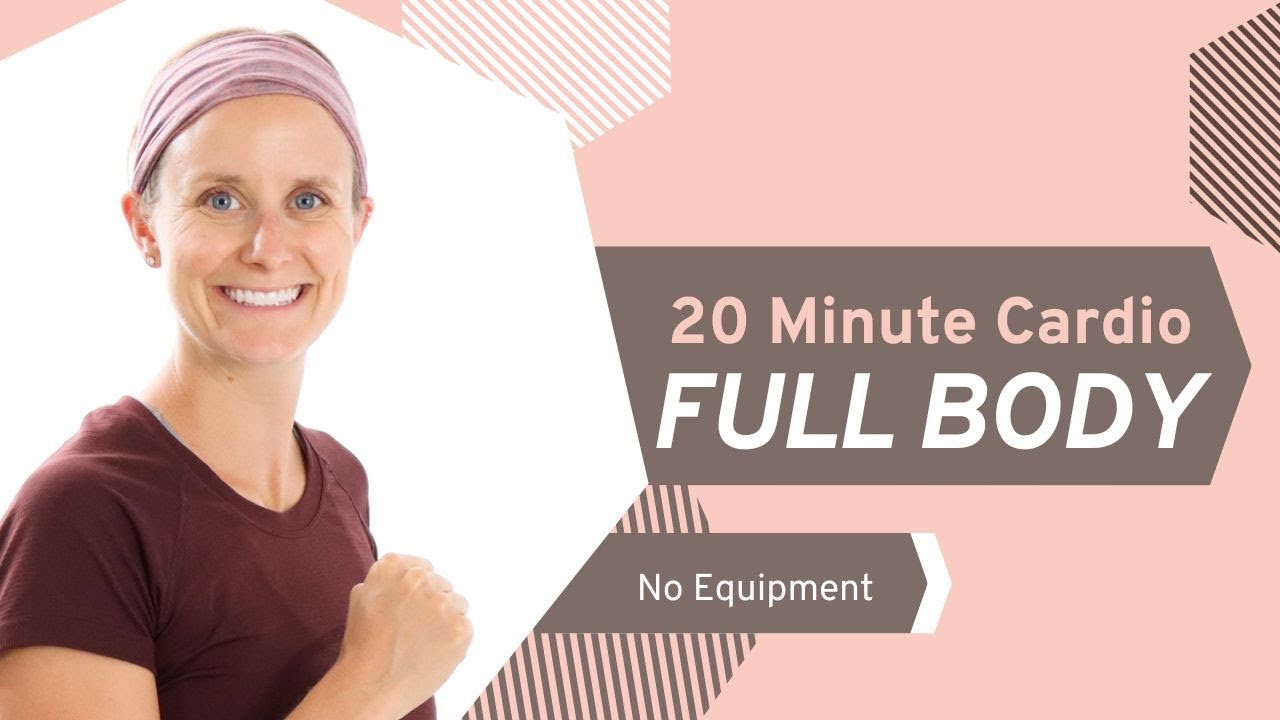 20 Minute Full Body Cardio Workout (No Jumping)