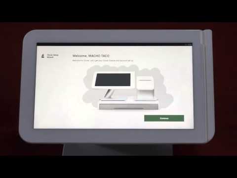 Clover POS Station Setup - YouTube