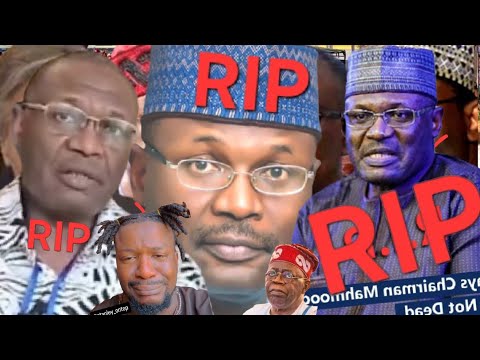 BREAKING NEWS INEC CHAIRMAN MAHMOOD YAKUBU BODY HAS BEEN TAKING TO NIGERIA