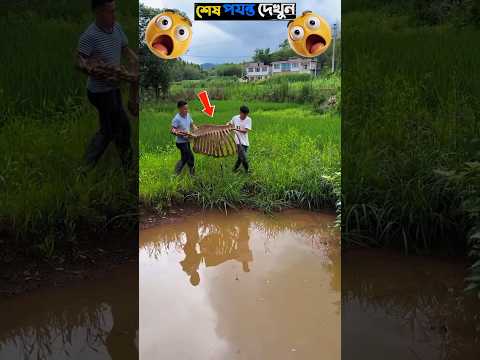 ১০০০০ টাকা দিয়ে গরুর খাছা কিনে এনে একি ধরলো ছেলেটি 🤔😮 #shorts #reels #fishing #facts #amazing #new