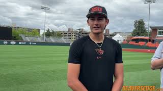 Oregon State Baseball RHP Eric Segura Previews Eugene Regional & MORE