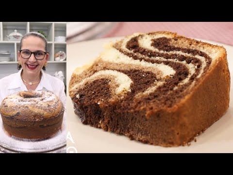BOLO MESCLADO SIMPLES, RÁPIDO E MUITO FOFINHO! MASSA INCRÍVEL - Isamara Amâncio