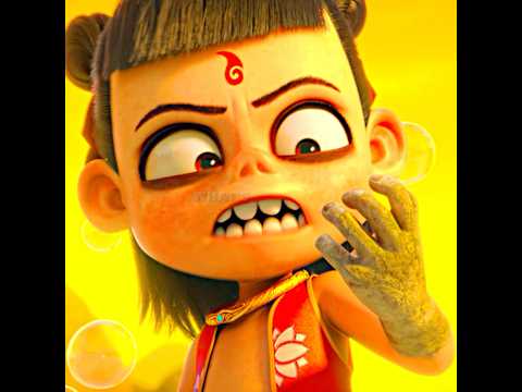 👺👺Ne Zha battles the demon that eats children. #nezha #shrots #edit #funny