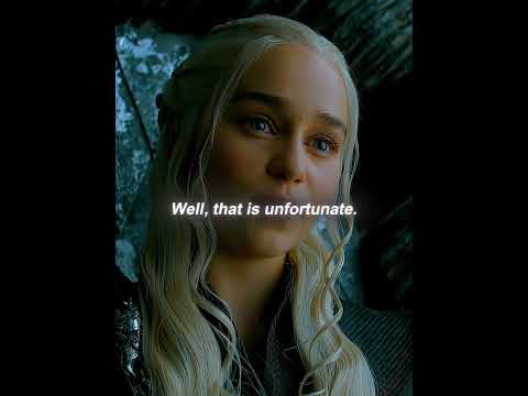 jon snow refuses to bend the knee to daenerys #Shorts