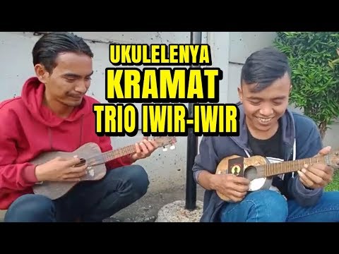 KRAMAT COVER TRIO IWIR-IWIR...!!! SKIL ukulele