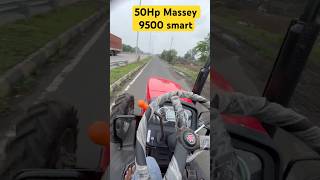 Massey 9500 smart aa gya ab 50Hp me jabrsat technology ke sath