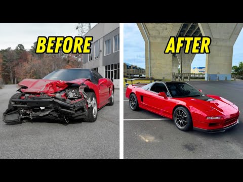 Driving My Destroyed NSX For the FIRST TIME!