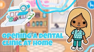 opening a dental clinic at home!!🪥😁🫧