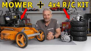 I Built a 4x4 Radio Controlled Mower!