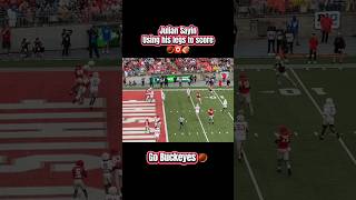 Julian Sayin runs it for a TD  🌰🏈🅾️ #collegefootball #cfb #ohiostate #buckeyes #gobucks