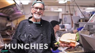 YouTube video thumbnail: The Biggest Sandwiches in Maine Are at Big G’s