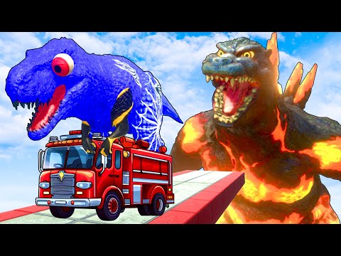 Rescue TEAM Godzilla & KONG From EVOLUTION OF BLOOP: Returning From The Dead SECRET - DINOSAUR ARBS