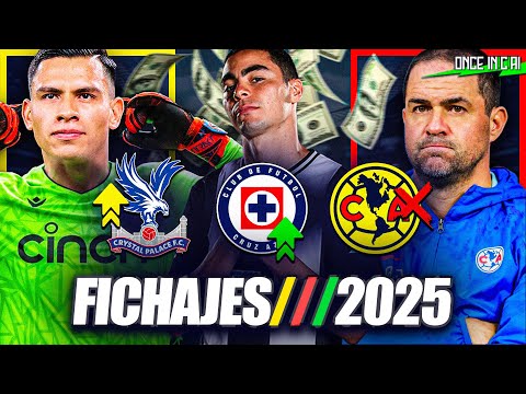 ÚLTIMOS FICHAJES CONFIRMADOS de la LIGA MX | FUT de ESTUFA - BOMBA DEL CRUZ AZUL, MALAGÓN A EUROPA