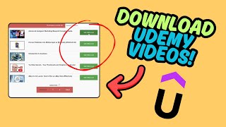 How to Download Udemy Videos Fast and Easy!
