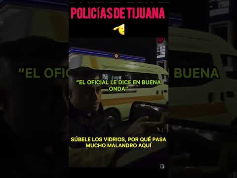 ¿Quien actuó prepotente? Policía Tijuana vs civil #viral #automobile #viralvideo #shorts