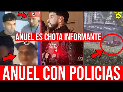 ANUEL CON POLICIAS: ANUEL ES CHOTA!? ANUEL COOPERADOR INFORMANTE!?