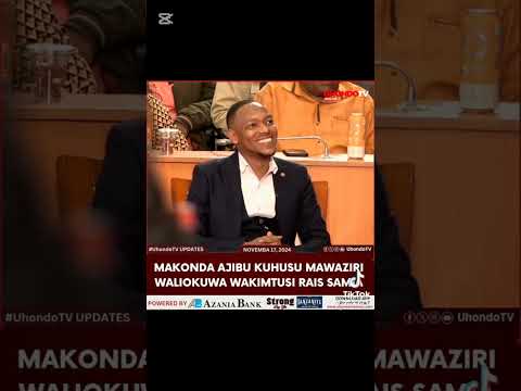 RAIS SAMIA AKONDA KISIASA SABABU MAKONDA ANAMBOMOA KISIASA