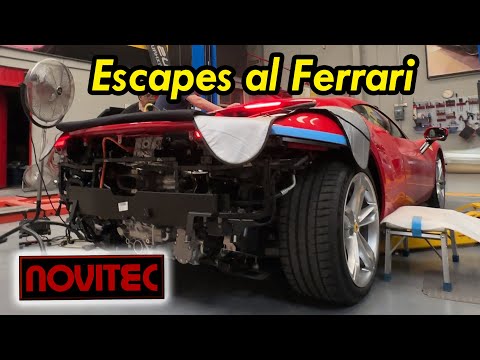 Cambio de escapes al Ferrari 296 GTS | Es el más ruidoso de México