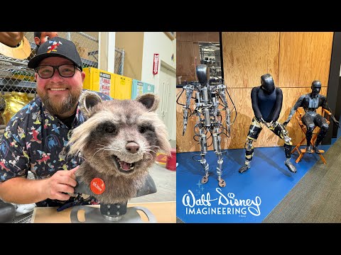 Inside Disney Imagineering: Using a Real Lightsaber & Controlling Animatronics | Disney Parks