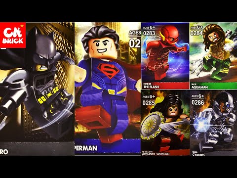 LEGO JUSTICE LEAGUE DECOOL 0283 0286 Unofficial LEGO