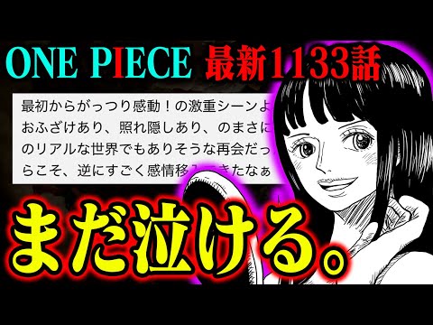 【ロビン再会】〝６人目〟のタイトルくるか！ワンピースファンの視点がまた泣けすぎる！【ONE PIECE1133話】