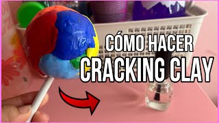 Como hacer CRACKING CLAY 🌈 (squishy crujiente) // CamiSlimes