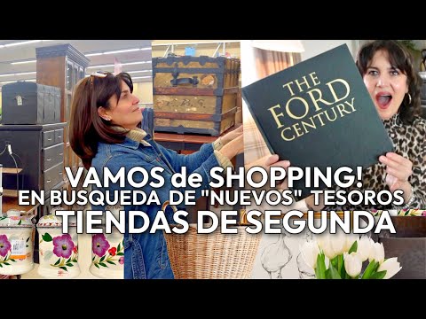 "NUEVAS DECORACIONES"  🛒 COMPRAS en TIENDA de SEGUNDA MANO y DECORA CONMIGO ELEGANTE 🔥 IDEAS & TIPS!