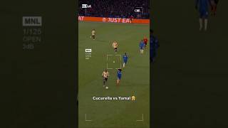 Cucurella TACKLE vs Yamal #shorts #barcelona #chelseafc #yamal #cucurella