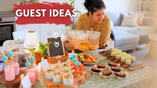 IMPRESS your GUESTS with these arrangements 🍄🍿 | Hosting Tips & 2 Minute Snack Recipes | Party Ideas