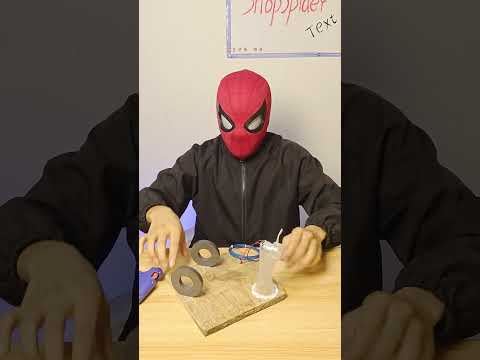 Build a battery free fan using a copper coil and a magnet？