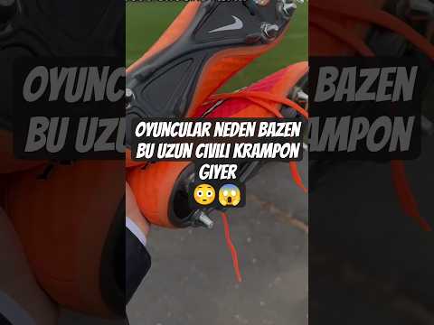 OYUNCULAR NEDEN UZUN ÇİVİLİ KRAMPON GİYER!!!