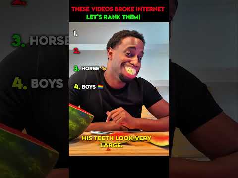 These Videos Broke Internet Let's Rank Them #shorts