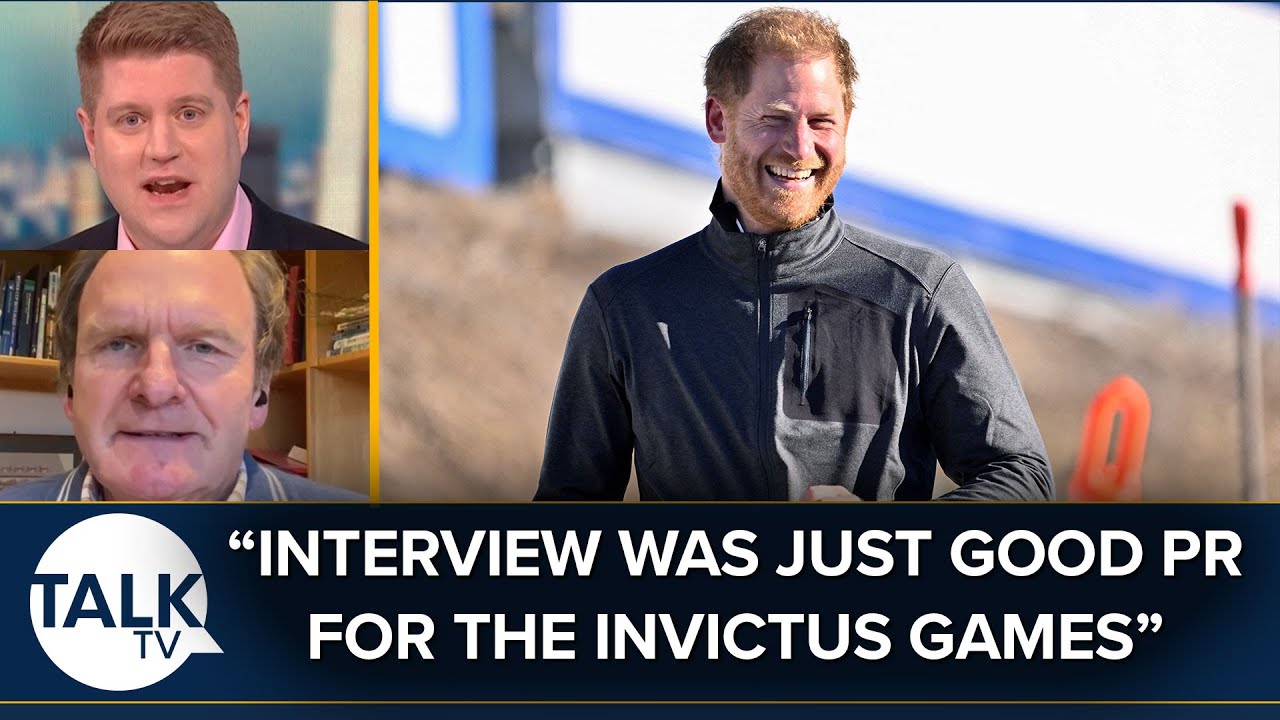 “Prince Harry Interview Was Just PR For The Invictus Games” Says Rupert Bell