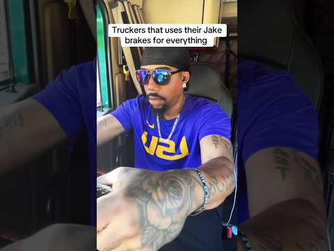 No foot brake needed๐๐#truckdriver #trucking #trucker #funny #jokes #comedy