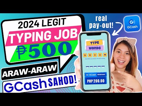 1 WORD = ₱1.00 FREE GCASH?! | TYPING JOB | SAHOD PER WORD SA GCASH | WITH REAL PROOF! TYPE AND EARN