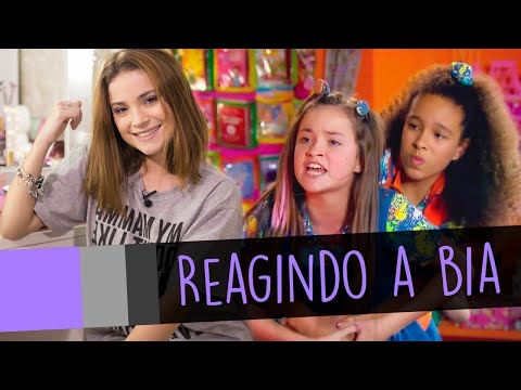REAGINDO AS TRETAS DA BIA EM CHIQUITITAS