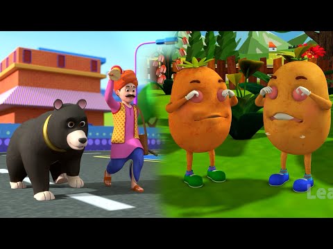 Kalu Madari + Aloo Kachaloo + Hathi Raja | Kids Nursery Rhymes | 3D Animated Videos