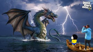 I Found The Biggest LEVIATHAN MONSTER In GTA 5 !!