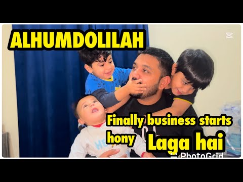 Finally business start hony laga hai | ALHUMDOLiLAH .. babar akbar vlog