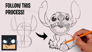 How to Draw Stitch | Sketch Workshop