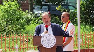 Senator Paul Strauss remarks on the Inauguration Ceremony Headquaters of KKF