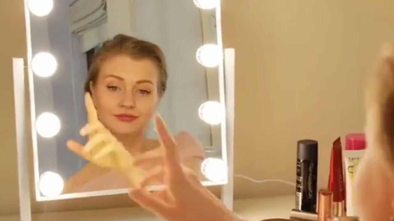 Espejo Con Luz Led Regulable Para Maquillaje Chico — Mis Petates
