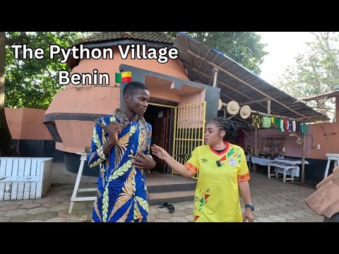 I Entered a Room / Shrine FULL of PYTHONS in Benin