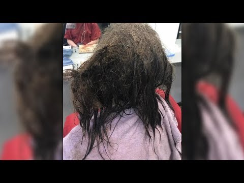 Mädchen kommt mit versauten Haaren zum Friseur - nach 13 Stunden passierte das Wunder