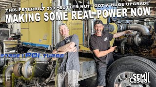 BIG time truck'n with a new PDI Turbo on the 359!!!