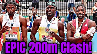 Heated Men’s 200m Final 🔥| Bednarek, Lyles & Gregory PUSHED to the limit at USATF Championships