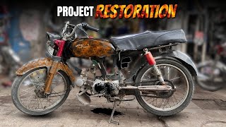 Motorcycle Restoration | 70cc Motorcycle Restoration | @lahoridrives