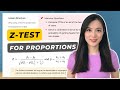 Z-Test for Proportions Concepts